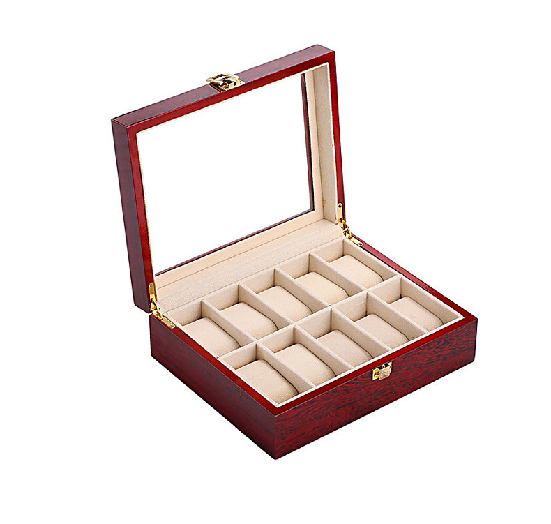 Klaverivärvi 6-kohaline kellakarp 10-kohaline 1 kellakarp Retro 2-kohaline hoiukarp Kinkekarp Tootja ehtekarp