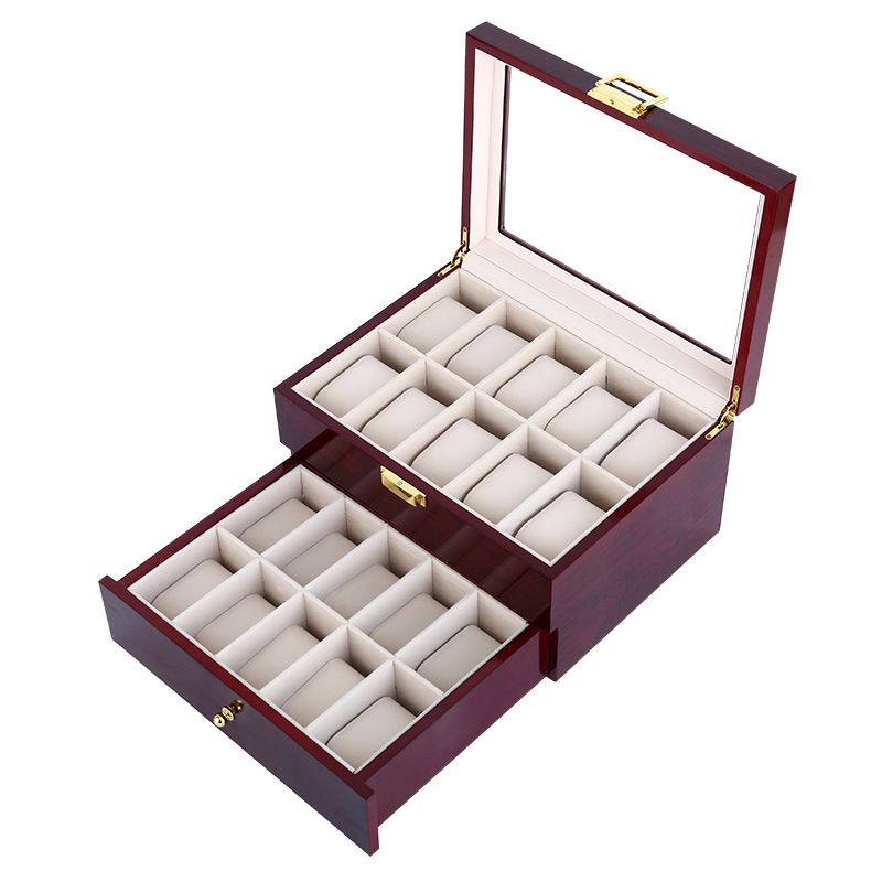 Klaverivärvi 6-kohaline kellakarp 10-kohaline 1 kellakarp Retro 2-kohaline hoiukarp Kinkekarp Tootja ehtekarp