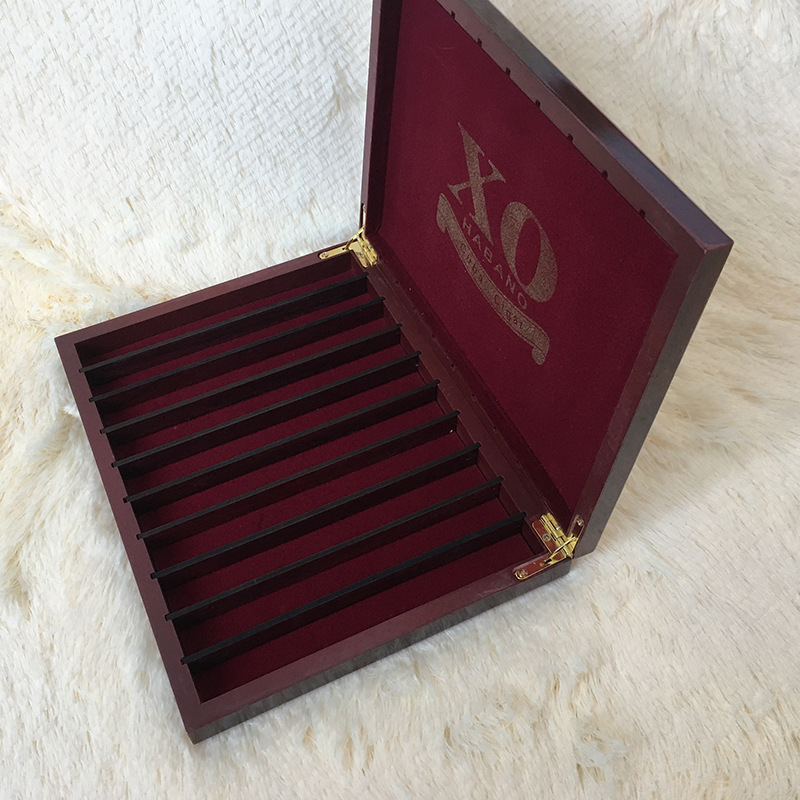 Nešiojama „Flip-Top Xo“ medinė cigarų dėžutė, paruošta tiekti, medinė aukštos klasės drėkinamoji cigarų laikymo dėžutė, pritaikyta