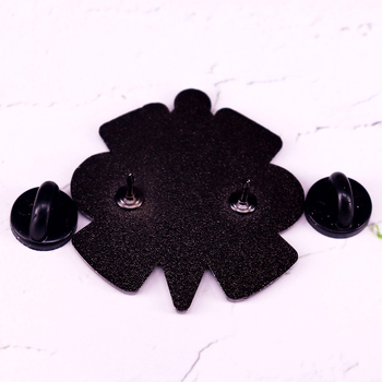 Actekų simbolis Olin emalio segtukas mados papuošalai