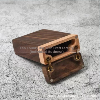 Θήκη τσιγάρων από καρυδιά για άνδρες και γυναίκες, ξύλινο κουτί αποθήκευσης τσιγάρων 20 τεμαχίων, δημιουργική ξύλινη λεπτή θήκη τσιγάρων με αναδιπλούμενο καπάκι