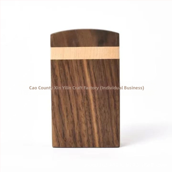 Θήκη τσιγάρων από καρυδιά για άνδρες και γυναίκες, ξύλινο κουτί αποθήκευσης τσιγάρων 20 τεμαχίων, δημιουργική ξύλινη λεπτή θήκη τσιγάρων με αναδιπλούμενο καπάκι