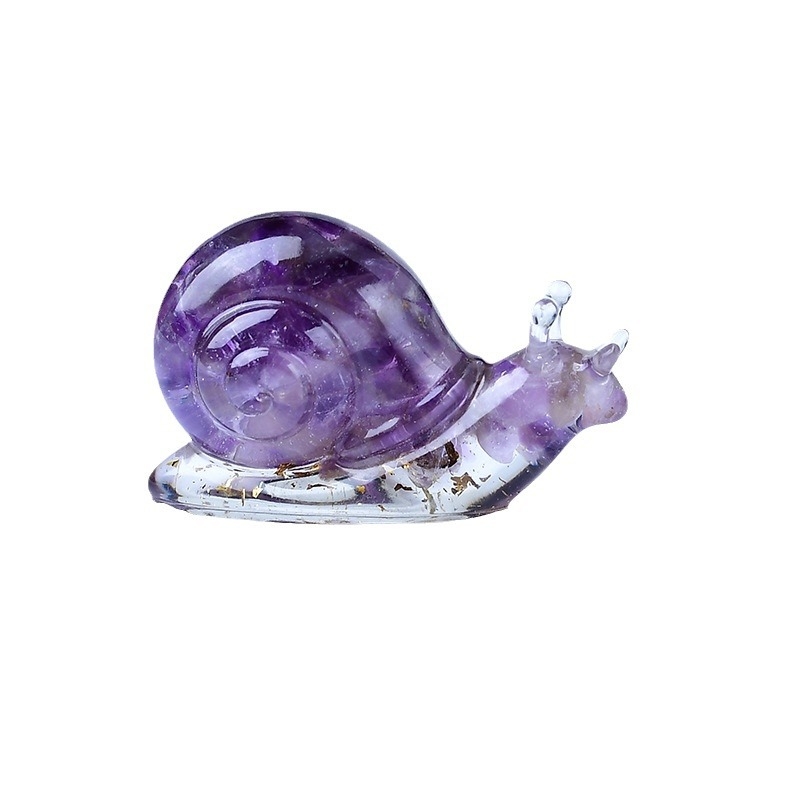 Natūralaus krištolo žvyro sraigių papuošalai klijų lašinimo amatai namų svetainė vaikų stalas kūrybinė dekoravimo dovana