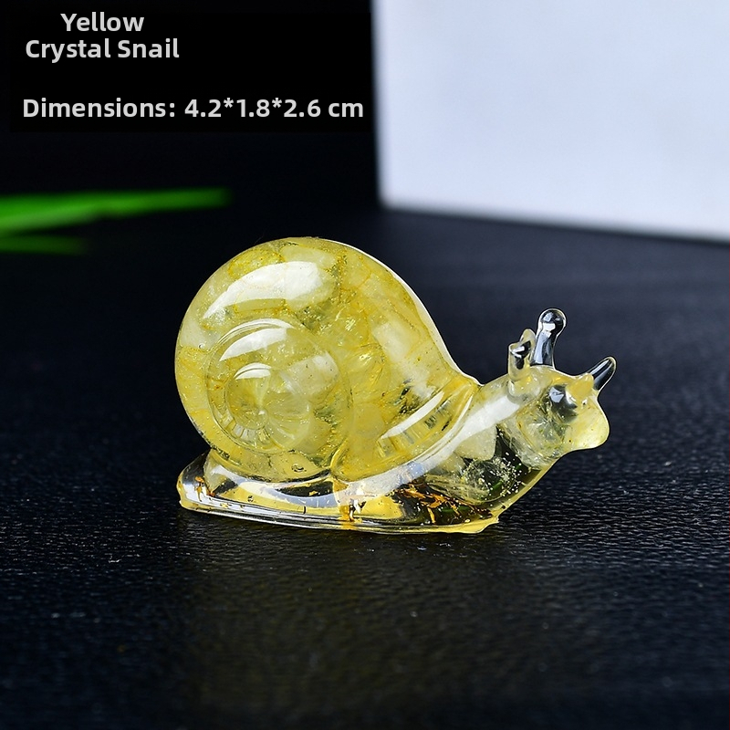 Natūralaus krištolo žvyro sraigių papuošalai klijų lašinimo amatai namų svetainė vaikų stalas kūrybinė dekoravimo dovana