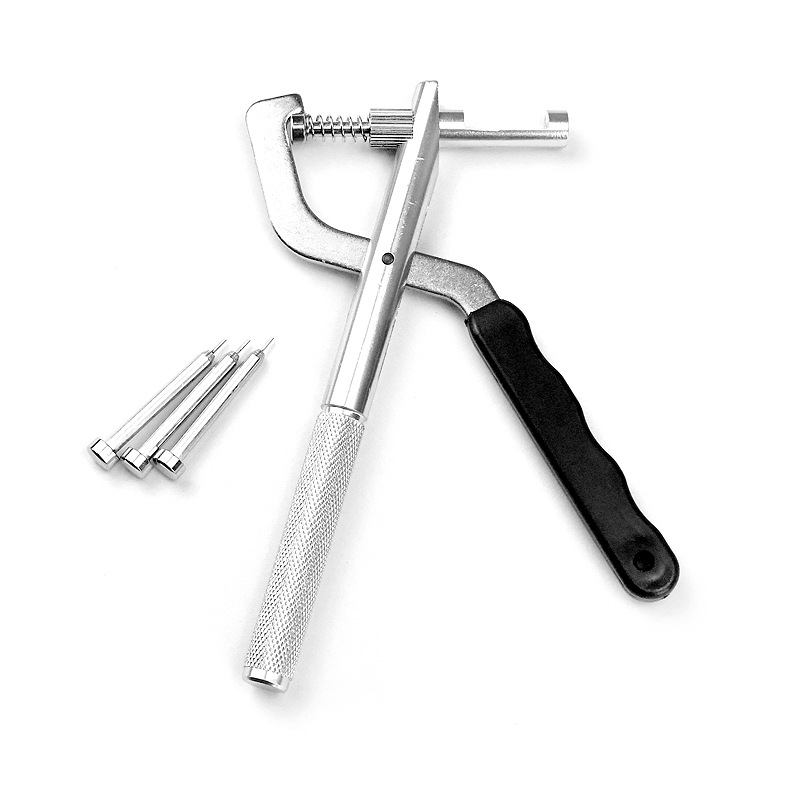 Kellaparandustööriistad, Käeshoitavad vööeemalduse tangid, Universaalsed metallist kellaeemaldajad, Kellaketi reguleerija, Kellarihma eemaldajad