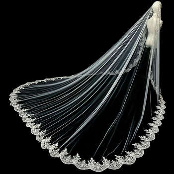 Naujas kutais puoštas perlų šydas, nuotakos, vestuvių pagrindinis vestuvinis šydas, super fėjos Mori ilgas kabantis šydas, galvos apdangalas