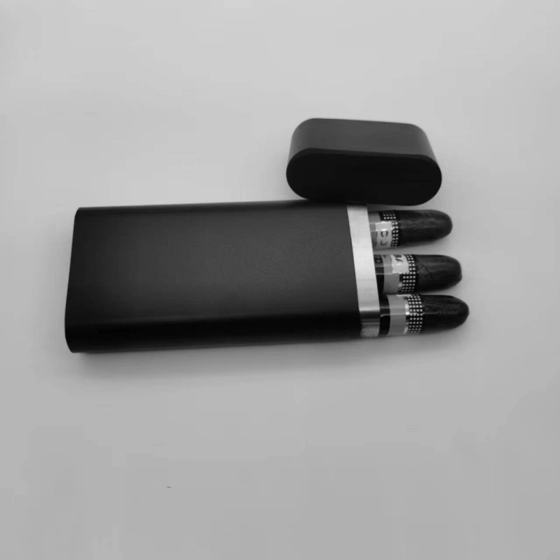 Cigarų dėžutė [Jiujiu] Sandėlyje 304 nerūdijančio plieno cigarų dėžutė Vyno tūbelė Vyno puodas Cigarų tūbelė Amazon prekės