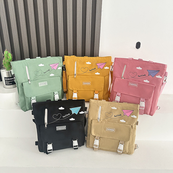 Φορητή τσάντα ώμου μεγάλης χωρητικότητας, τσάντα ώμου για μετακινήσεις στην τάξη, ελαφρύ σακίδιο πλάτης μεγάλης χωρητικότητας για μαθητές δημοτικού και γυμνασίου