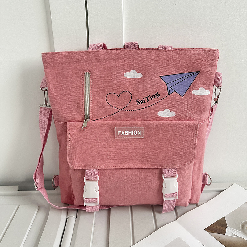 Didelės talpos nešiojamas pečių krepšys klasei, krepšys per petį, pradinių ir vidurinių mokyklų mokiniams, skirtas namų darbams taisyti, lengvas, didelės talpos kuprinė