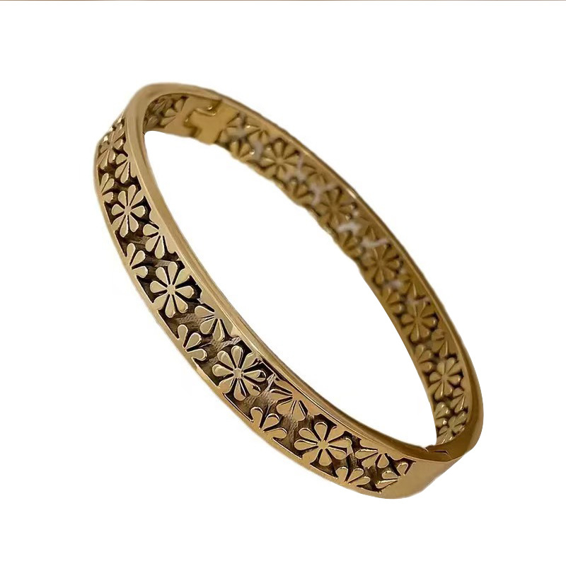 Vakuuminis dengimas, neblukusi, didelio jautrumo titano plieno apyrankė, moteriškos asmenybės, tuščiavidurė nerūdijančio plieno, paprasto temperamento papuošalų didmeninė prekyba