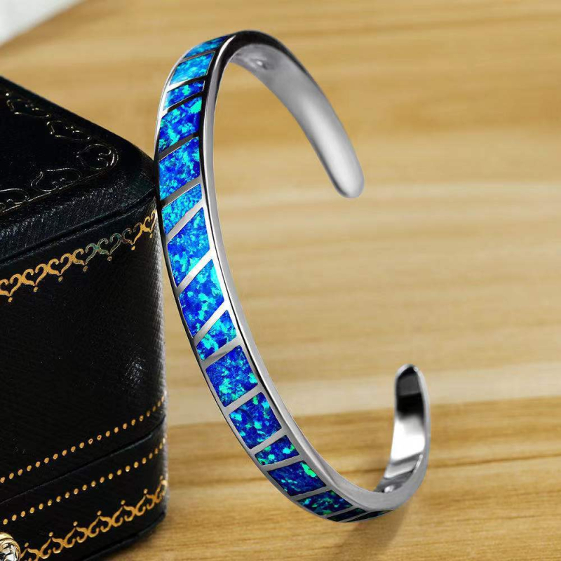 Xinorange cezhraničný náramok Modrý opál otvorený náramok šperky kórejská móda Nezha náramok príslušenstvo veľkoobchod