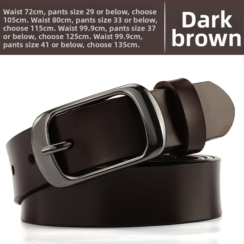 Moteriškas lygios odos diržas, odinis, paprastas, laisvalaikio, platus, kelnių diržas, madingas, universalus, karvės odos diržas, studentiškas, prailgintas, didmeninė prekyba