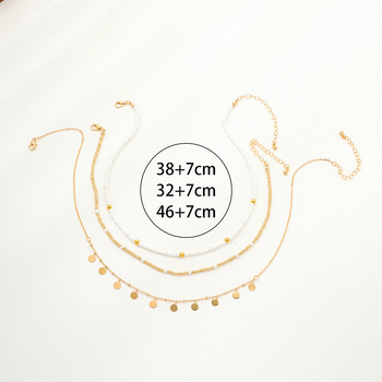 3 Ιαπωνικά και Κορεατικά μεταλλικά μαργαριτάρια με χάντρες σε στρογγυλό σχήμα για γυναίκες, κατάλληλο για διακοπές