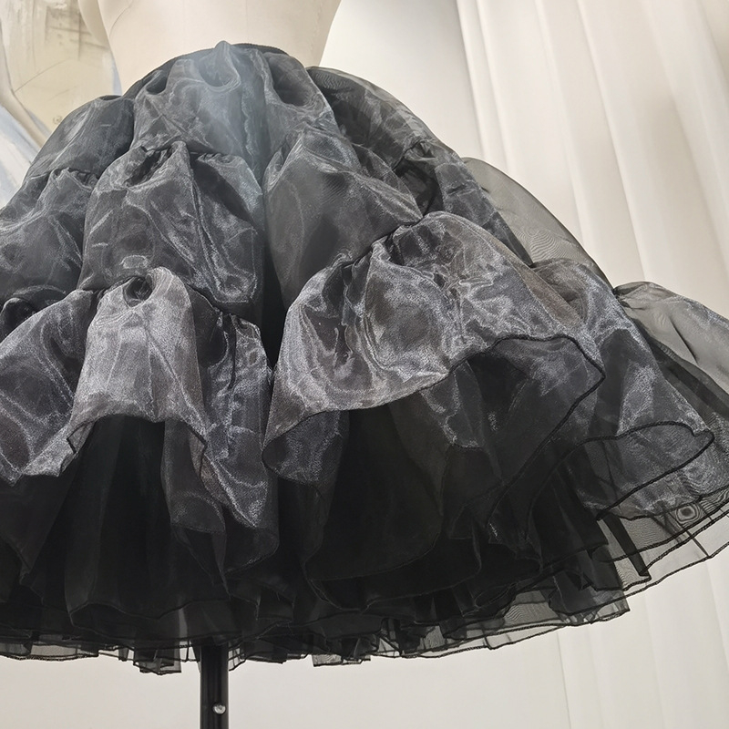 [Molia] Sijono siūlai Minkšti siūlai Cosplay Drabužiai Aksesuarai Pirons Trumpas sijonas Moteriškas elastingas juosmuo