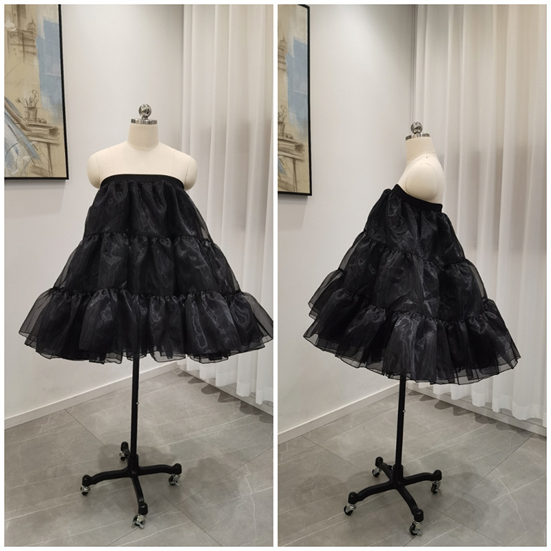 [Molia] Sijono siūlai Minkšti siūlai Cosplay Drabužiai Aksesuarai Pirons Trumpas sijonas Moteriškas elastingas juosmuo