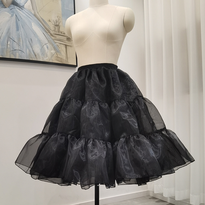 [Molia] Sijono siūlai Minkšti siūlai Cosplay Drabužiai Aksesuarai Pirons Trumpas sijonas Moteriškas elastingas juosmuo