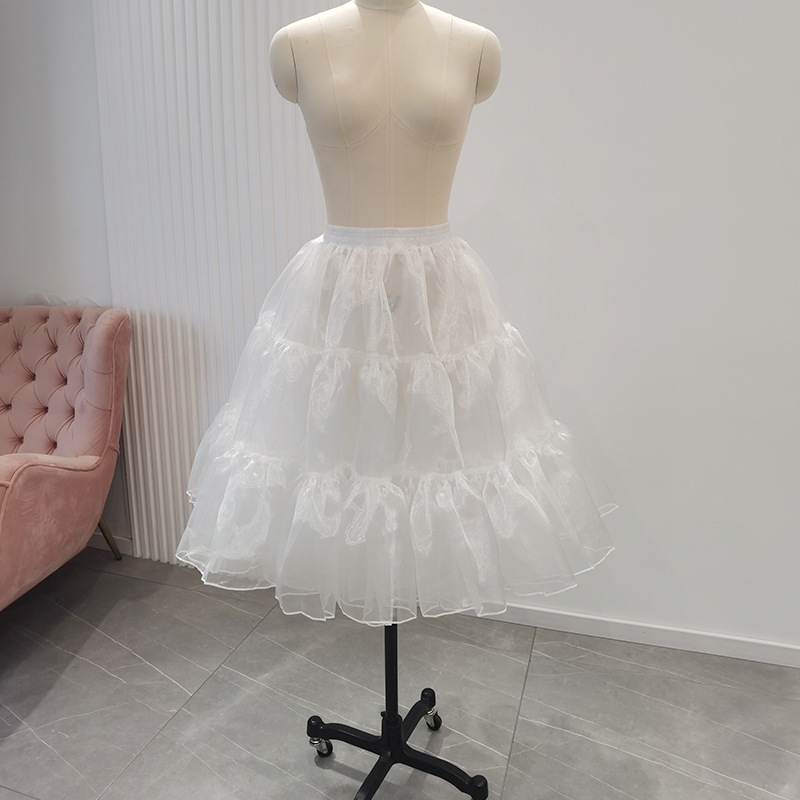 [Molia] Sijono siūlai Minkšti siūlai Cosplay Drabužiai Aksesuarai Pirons Trumpas sijonas Moteriškas elastingas juosmuo