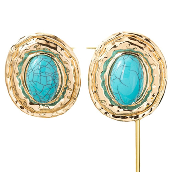 Európa és az Egyesült Államok határokon átnyúló berakásos kék türkiz legkelendőbb karkötő gyűrű öltöny egyszerű napi ingázó parti divatos ékszerekkel