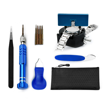 Kellaparandustööriistade laua avamise hoidiku laua remondihoidiku laua avamise hoidiku tagakaane avamise tööriistade kombinatsioonkomplekt