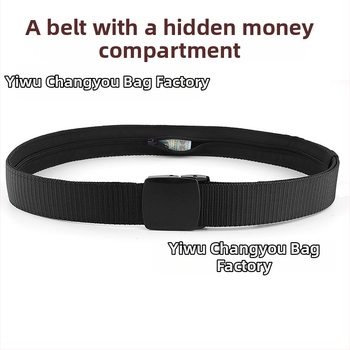 „Amazon“ naujas lauko paslėptas lauko sportinis juosmens krepšys vyrams ir moterims, atsparus vagystėms, vandeniui atsparus funkcinis laisvalaikio diržas