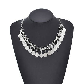 Euroopa ja Ameerika retro sulamist tutiga kaelakee peakate kahesuguse kasutusega aksessuaaridega liialdatud pinnakattega naiste mündist otsmikuketiga juuksepael hulgimüük