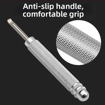 Алуминиева дръжка, инструмент за демонтаж на часовници, ремонт на часовници, многофункционален инструмент за ремонт на часовници, бобина, долен капак, отворен заден капак, смяна на батерията