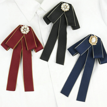 Атмосферни звезди Същият стил Японска мода Инкрустирана с диаманти Личност Ниша Папионка Сценично моделиране Абитуриентска снимка Панделка