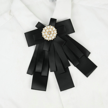 Атмосферни звезди Същият стил Японска мода Инкрустирана с диаманти Личност Ниша Папионка Сценично моделиране Абитуриентска снимка Панделка