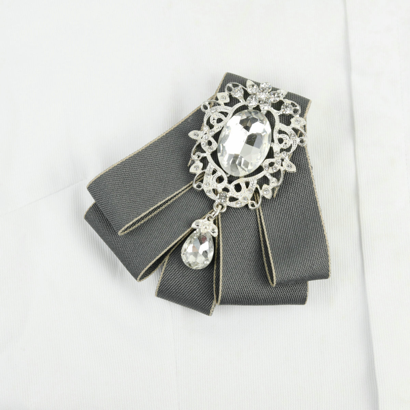 Атмосферни звезди Същият стил Японска мода Инкрустирана с диаманти Личност Ниша Папионка Сценично моделиране Абитуриентска снимка Панделка