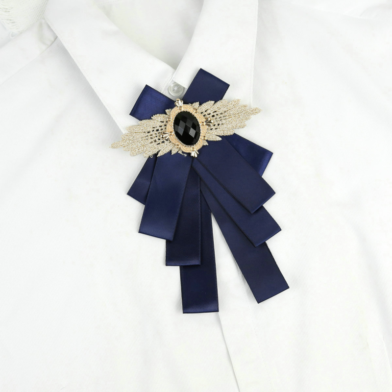 Атмосферни звезди Същият стил Японска мода Инкрустирана с диаманти Личност Ниша Папионка Сценично моделиране Абитуриентска снимка Панделка