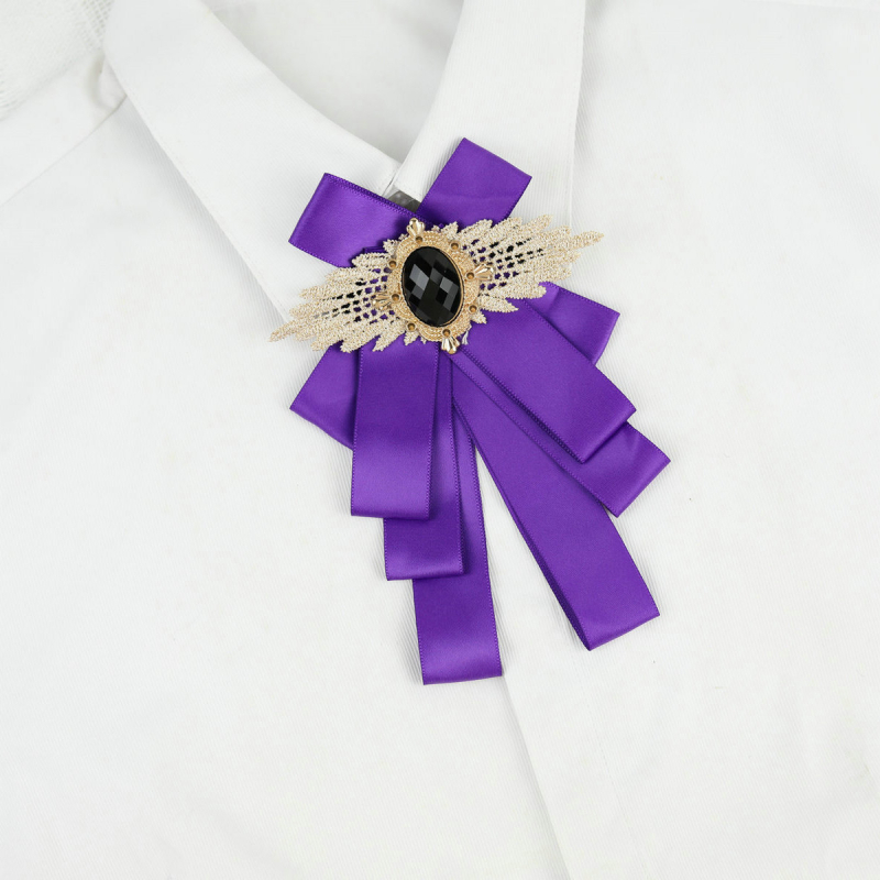 Атмосферни звезди Същият стил Японска мода Инкрустирана с диаманти Личност Ниша Папионка Сценично моделиране Абитуриентска снимка Панделка