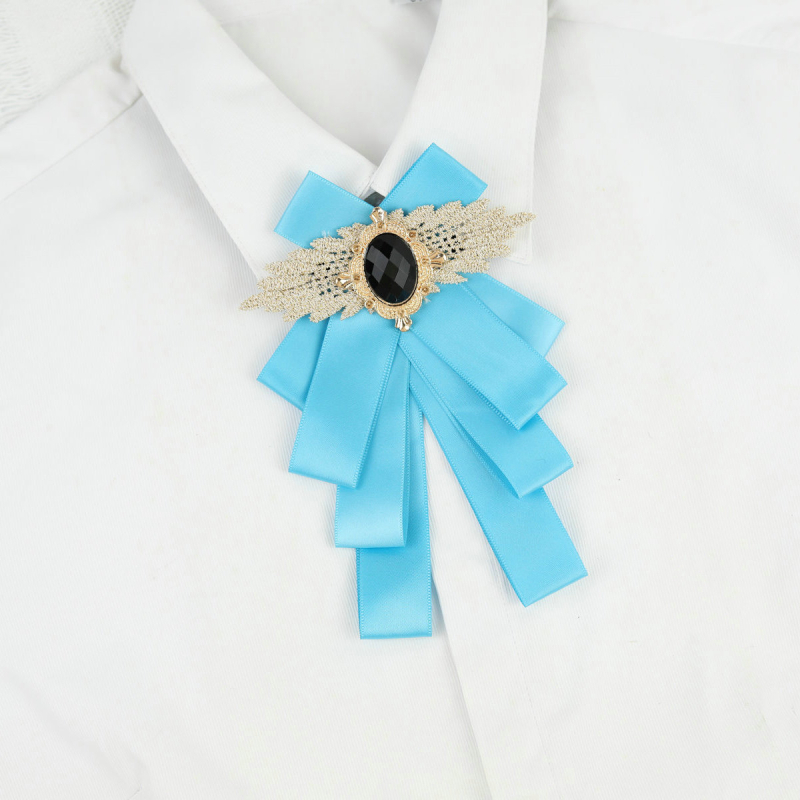 Атмосферни звезди Същият стил Японска мода Инкрустирана с диаманти Личност Ниша Папионка Сценично моделиране Абитуриентска снимка Панделка