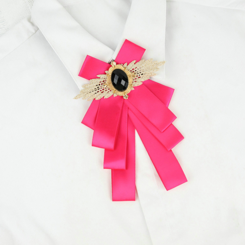 Атмосферни звезди Същият стил Японска мода Инкрустирана с диаманти Личност Ниша Папионка Сценично моделиране Абитуриентска снимка Панделка