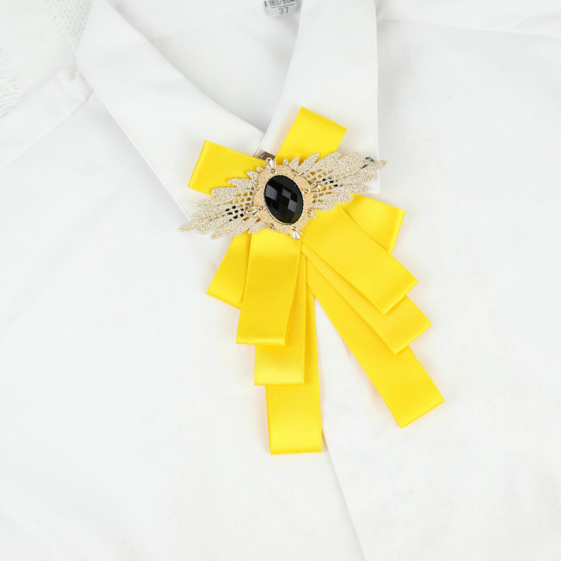 Атмосферни звезди Същият стил Японска мода Инкрустирана с диаманти Личност Ниша Папионка Сценично моделиране Абитуриентска снимка Панделка