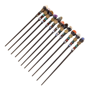 Tarpvalstybinis natūralus krištolas originalus akmuo dvylika žvaigždynų stebuklingos lazdelės krištolo elementas originalus akmuo magiškas skeptras rekvizitai didmeninė prekyba