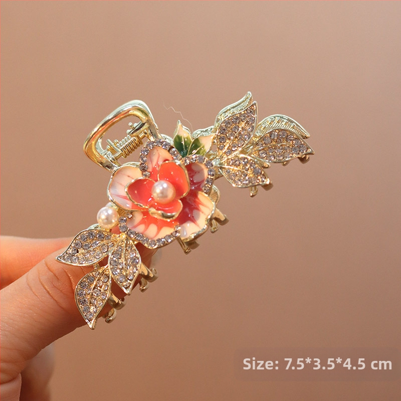 Nauja kiniško stiliaus nacionalinio stiliaus moteriška didelė senovinio stiliaus plaukų segtukas su kutais nugarėlėje, aukštos kokybės fu personažo veido kaukė su ryklio segtuku