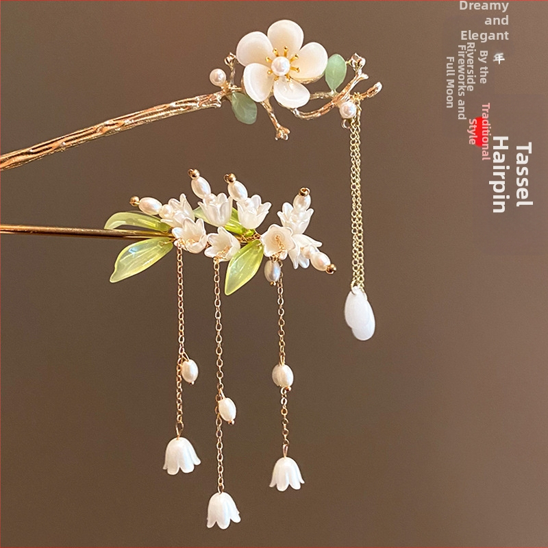 Vaikiški Hanfu plaukų aksesuarai mergaitėms, kutais dekoruoti plaukų segtukai, aukštos klasės antikvarinio stiliaus plaukų segtukai, plaukų kuodas, cheongsam plaukų segtukai, moterims skirti aksesuarai.