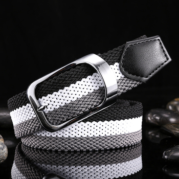 „Dapai“ didmeninė prekyba drobės diržu, nauju dviejų spalvų sagtimi, laisvalaikio vyrišku diržu, dekoracija, universalus moteriškas elastingas diržas