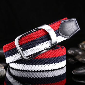 „Dapai“ didmeninė prekyba drobės diržu, nauju dviejų spalvų sagtimi, laisvalaikio vyrišku diržu, dekoracija, universalus moteriškas elastingas diržas