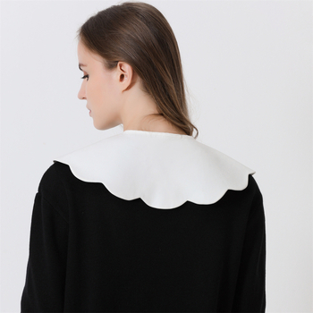 Μεγάλο γιακά, τεχνούργημα, φθινοπωρινό και χειμερινό εξωτερικό παλτό, ψεύτικο γιακά, ψεύτικο γιακά, γιακάς σάλι, μοντέρνο γιακάς κούκλας, γιλέκο κάπας