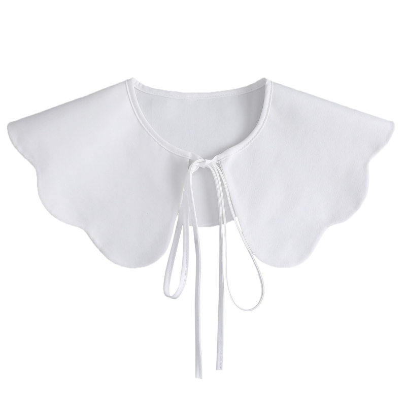 Didelės apykaklės artefaktas rudens ir žiemos viršutinis paltas netikra apykaklė netikra apykaklė skaros apykaklė madinga lėlės apykaklė liemenė apsiaustas