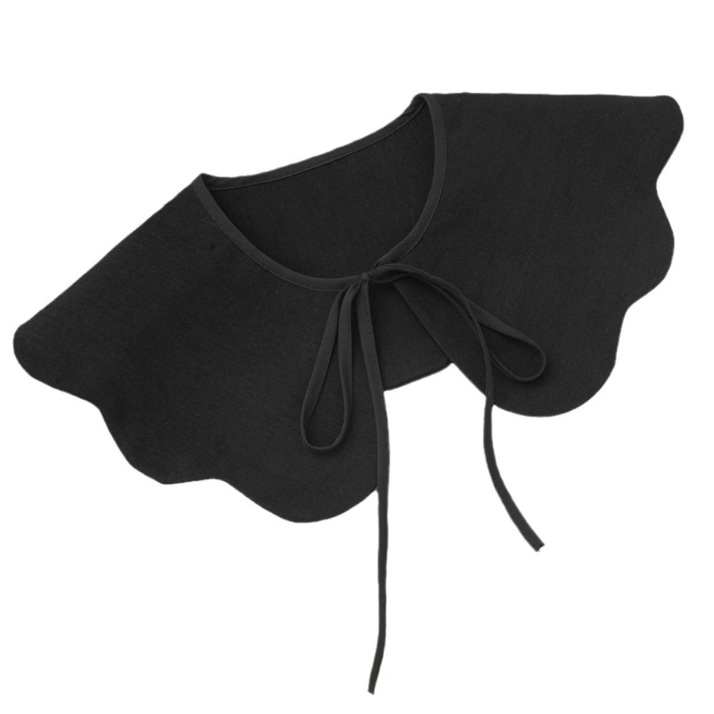 Didelės apykaklės artefaktas rudens ir žiemos viršutinis paltas netikra apykaklė netikra apykaklė skaros apykaklė madinga lėlės apykaklė liemenė apsiaustas