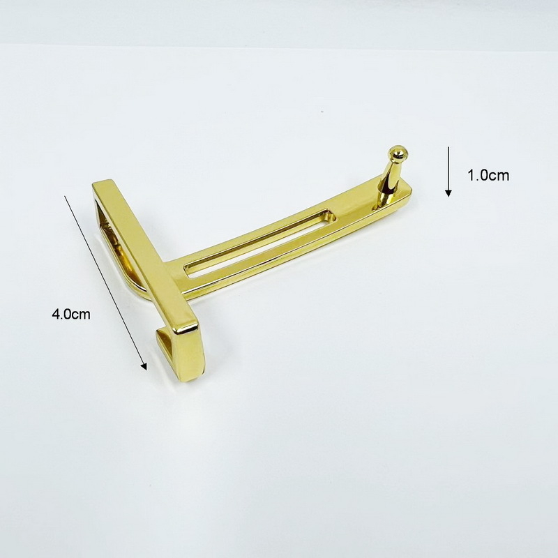 DH tehase otsemüük meeste äri- ja vabaajarõivaste mitmekülgne vööpannal 4,0 cm tsingisulamist sileda plaadiga pandla T-kujuline pandla hulgimüük
