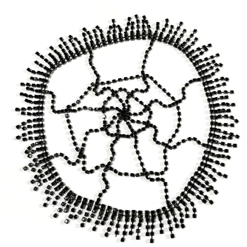 Euroopa ja Ameerika piiriülesed moejuukseaksessuaarid, täisteemantidega isiksuse tutiga rhinestones võrgust peakate, naiste mudel, kõik sobivad moeehted