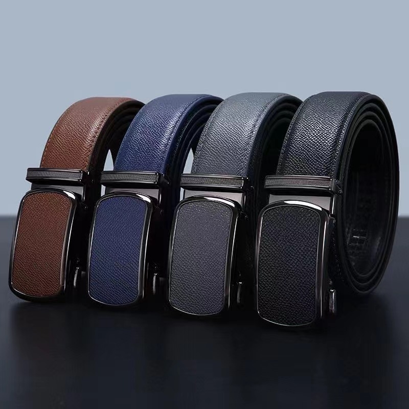 Tarpvalstybiniai sprogimai, tiesioginis tiekimas sandėlyje, vyriškas automatinis sagties mados verslo laisvalaikio diržas, didmeninė prekyba, plaukų karta