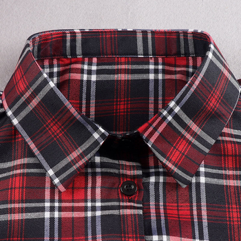 Νέο, μοντέρνο κορεάτικο στυλ πουκάμισο με τετράγωνο γιακά και ψεύτικο γιακά, γυναικείο πουλόβερ σε ασορτί χρώμα, καρό πουκάμισο με ψεύτικο γιακά και ασορτί ψεύτικο γιακά