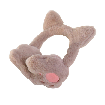 Γυναικείες ωτοασπίδες χειμωνιάτικες ζεστές ωτοασπίδες με κινούμενα σχέδια σε σχήμα νυχιού γάτας, χαριτωμένες βελούδινες ωτοασπίδες, γυναικείες ωτοασπίδες, ωτοασπίδες για μαθητές, ωτοασπίδες, ωτοασπίδες