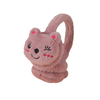 Άμεσες πωλήσεις εργοστασίων για το φθινόπωρο και το χειμώνα, βελούδινα ζεστά ωτοασπίδες, χαριτωμένα ωτοασπίδες κινουμένων σχεδίων, ανθεκτικά στο κρύο ωτοασπίδες, αυτιά κουνελιού για γατάκια