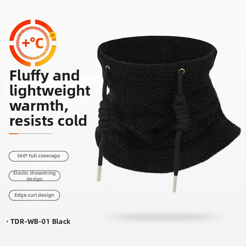 Ruidongi sügis- ja talvine tuulekindel suusasall, õues ratsutamismask, täisnägu kaitsev soe kaelakomplekt, fliisvoodriga külmakindel sall