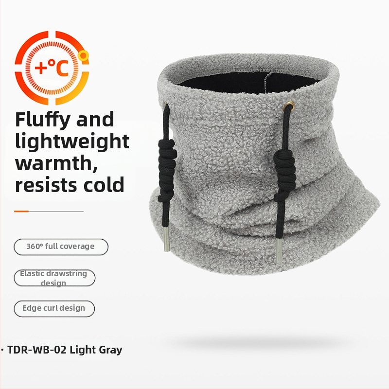 Ruidongi sügis- ja talvine tuulekindel suusasall, õues ratsutamismask, täisnägu kaitsev soe kaelakomplekt, fliisvoodriga külmakindel sall